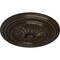 Ekena Millwork Chester Ceiling Medallion (Fits Canopies up to 2 1/4"), 15 3/4"OD x 1 7/8"P, Stone Hearth CM15CHSHF - alternate 3